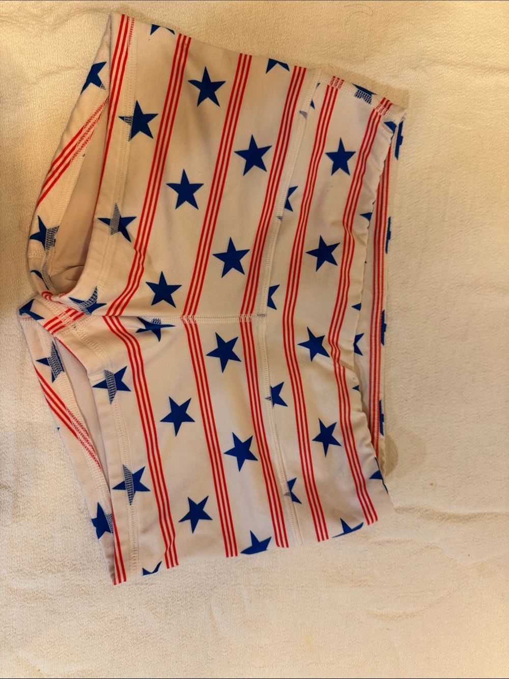 Fleo Red, White & Blue Star Stripe Swim Bottoms